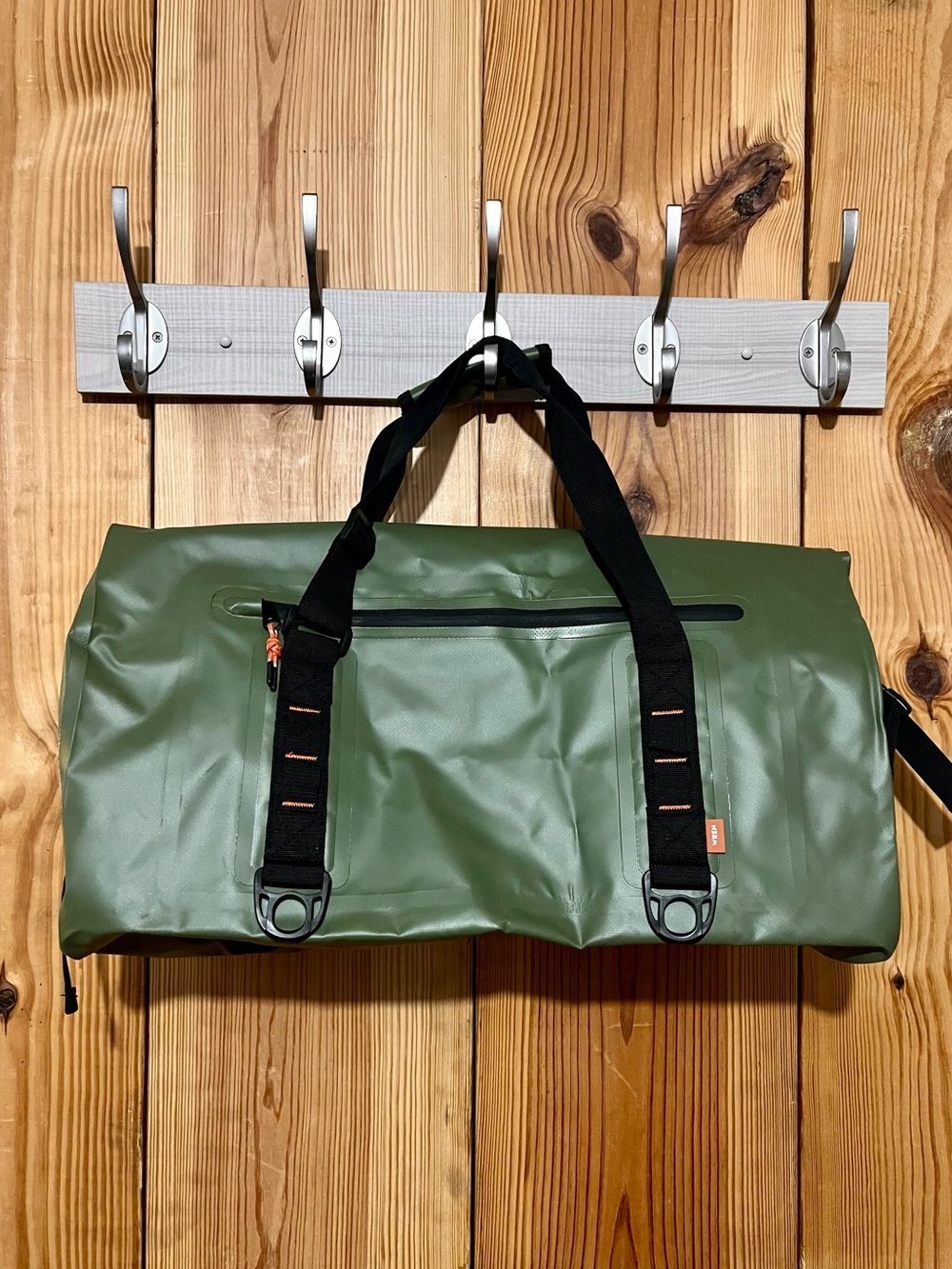 NWT Wren 35L Dry Bag Duffel – Waterproof Adventure Travel Bag – Field Green